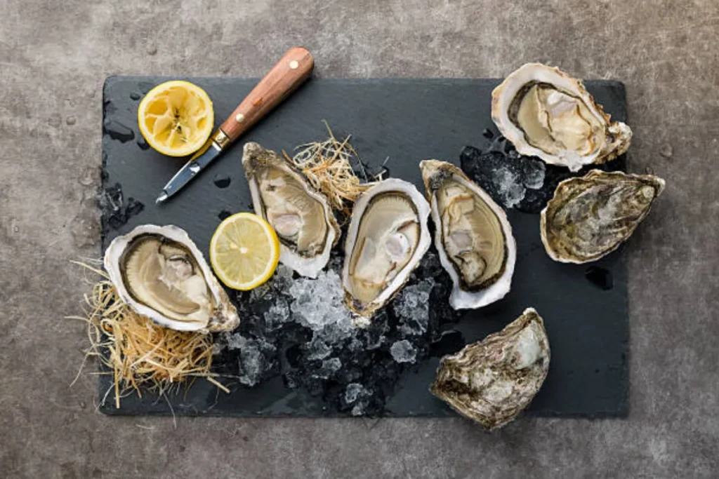 High-quality Pacific oysters used in peptide production