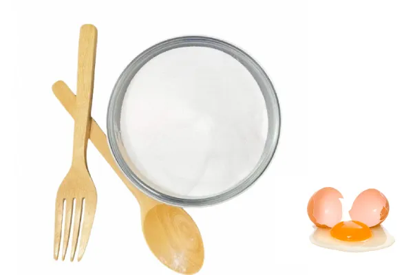 Highly purified nano-sized white powder of PEPDOO® Egg Albumin Peptide derived from egg white protein