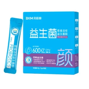 adiGlow™ Probiotic Beauty Complex packaging – box with individual 2g sachets shown together