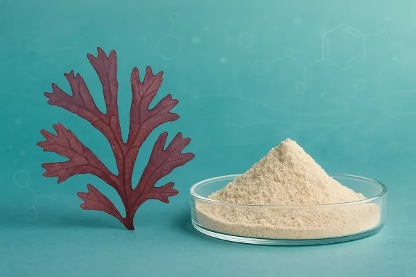 Red Porphyra seaweed and its extracted peptide powder for functional nutrition applications