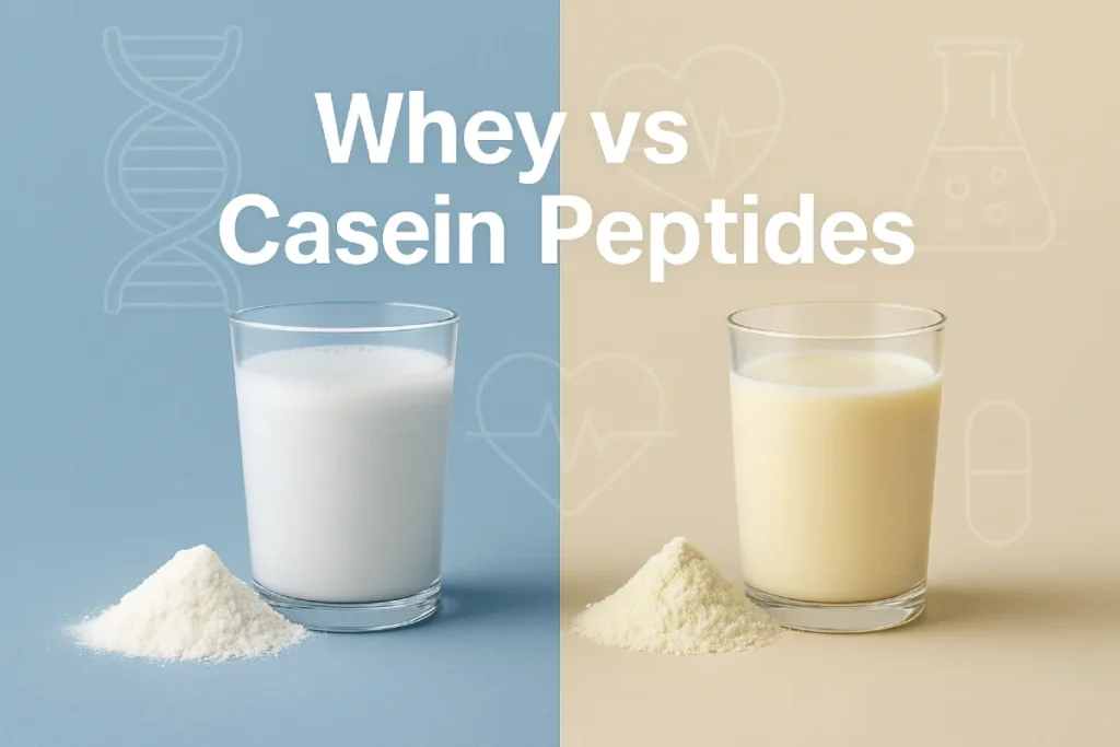 Whey vs Casein Peptides Comparison