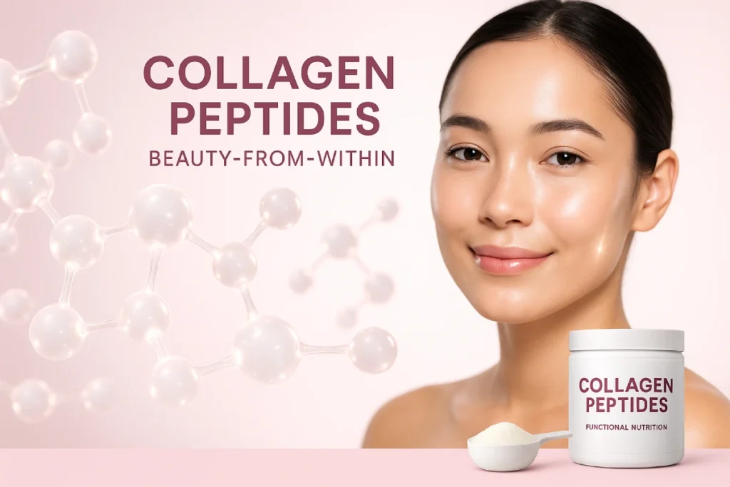 Collagen peptides in beauty-from-within products | B2B ingredient solutions by leading peptide manufacturer
